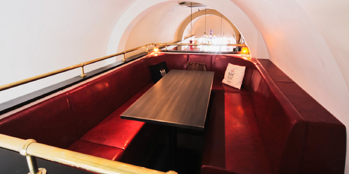 ムード満点なVIP席