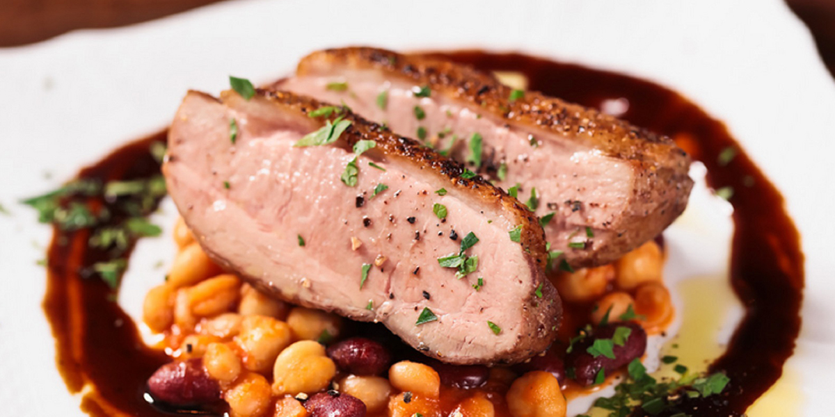 鴨胸肉のスモーク